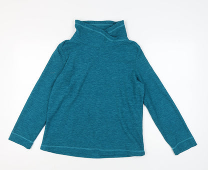 Regatta Women's Blue Sweatshirt M Cowl Neck