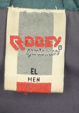 Abbey Sportswear Men's Purple Bomber Jacket L