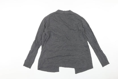 Gap Women's Grey Open Front Cardigan, Size S, Cotton Blend