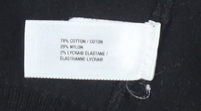 Gap Women's Black V-Neck Pullover Jumper, Size S