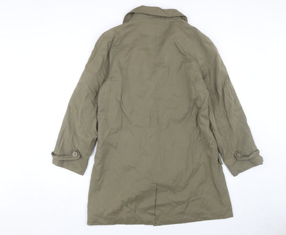 Urban Kiabi Green Trench Coat Women Size 10