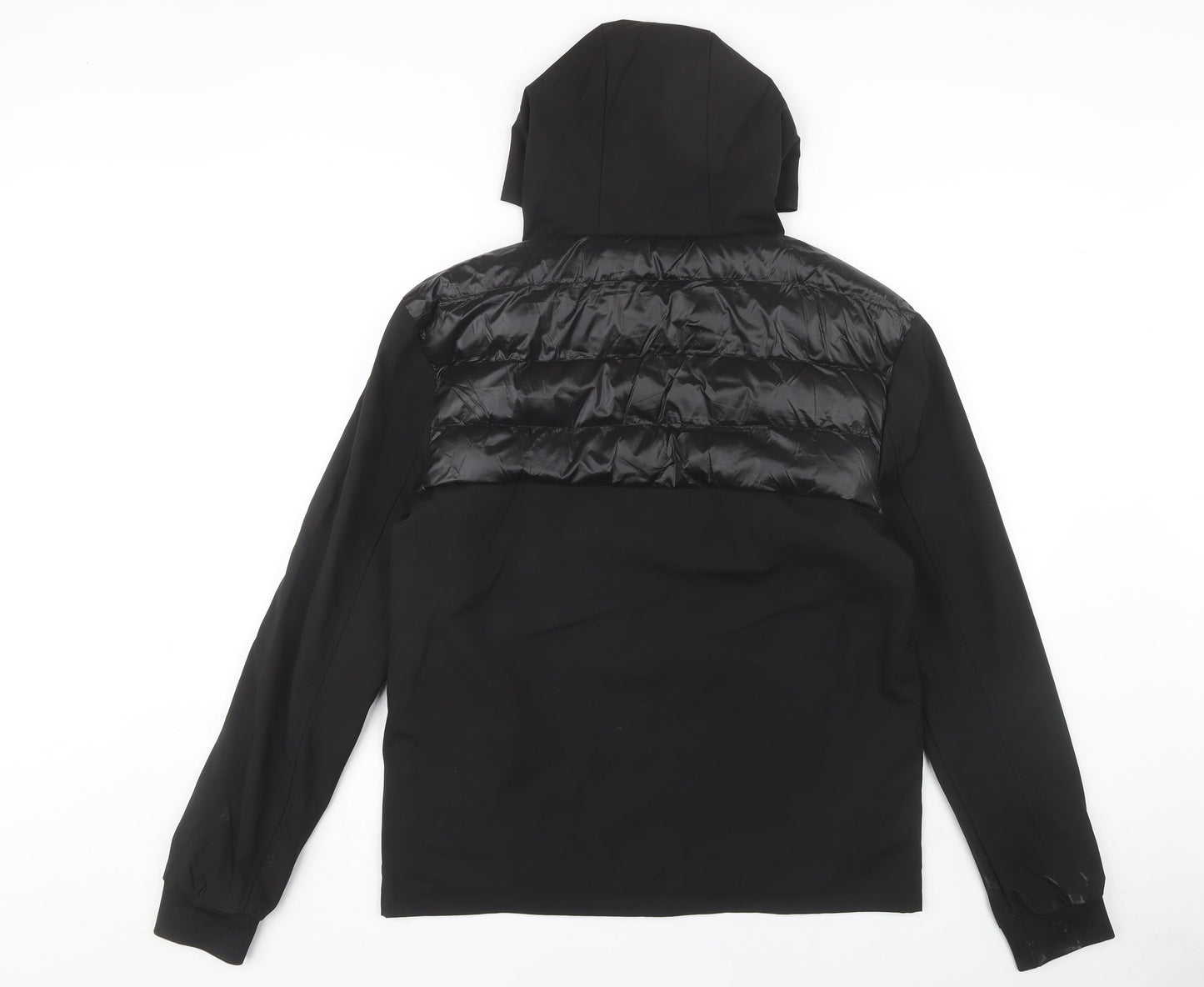 Mens UK Size M Onfire Black Puffer Jacket