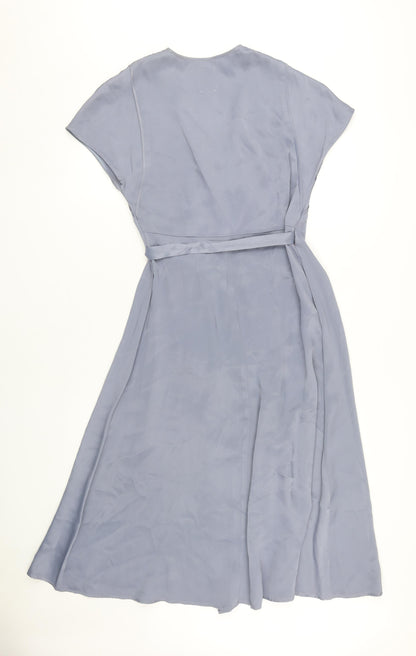Days Like This Women's Grey Wrap Dress Size 6