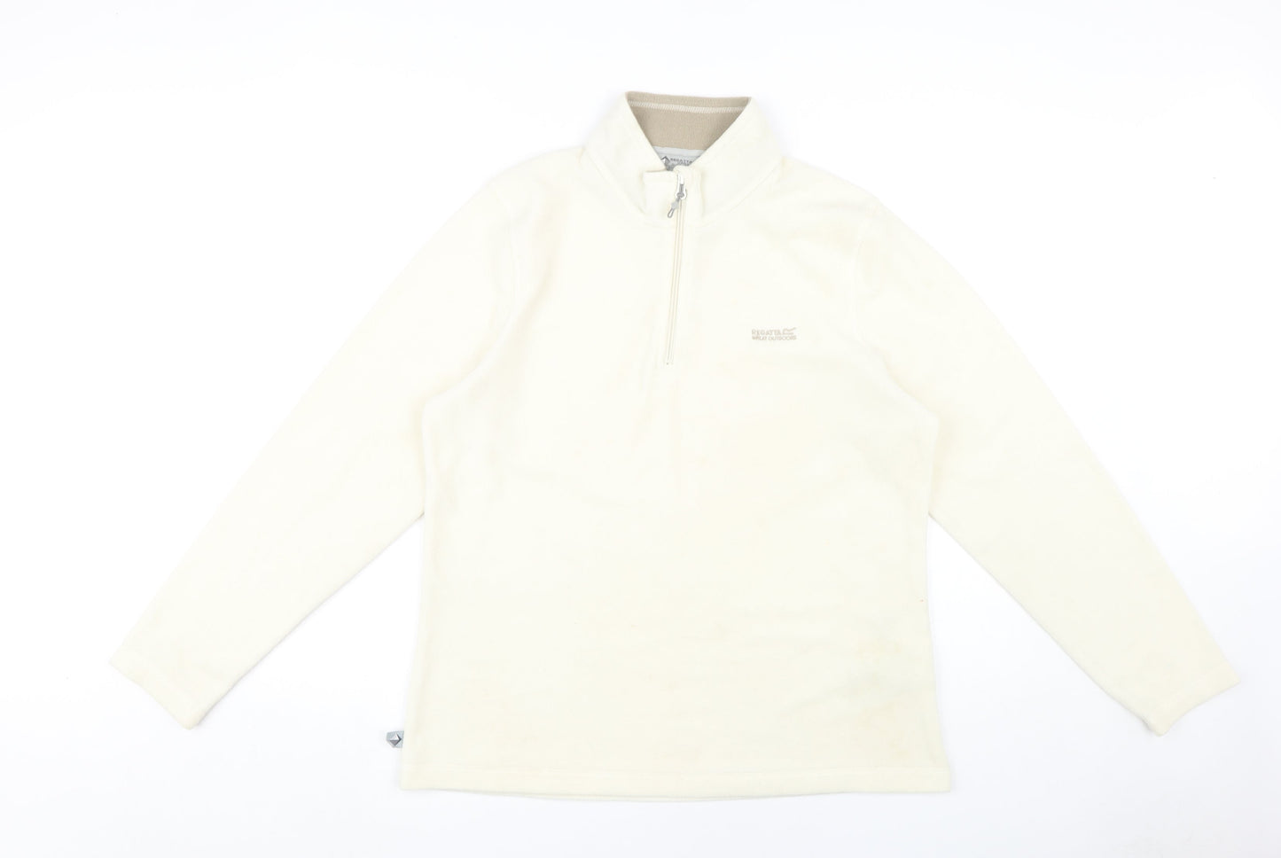 Regatta Women's Ivory 1/4 Zip Pullover Sweatshirt 16