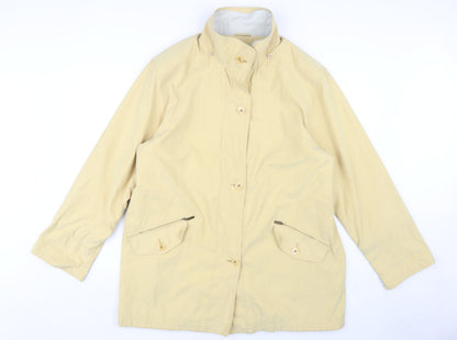 Womens UK Size L Astraka Beige Basic Jacket