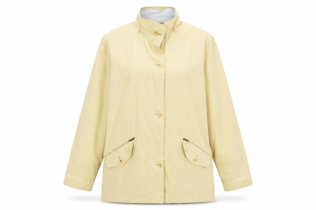 Womens UK Size L Astraka Beige Basic Jacket