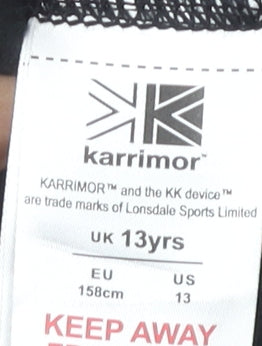 Karrimor Boys Black Basic Jacket, 13 Years, Full Zip