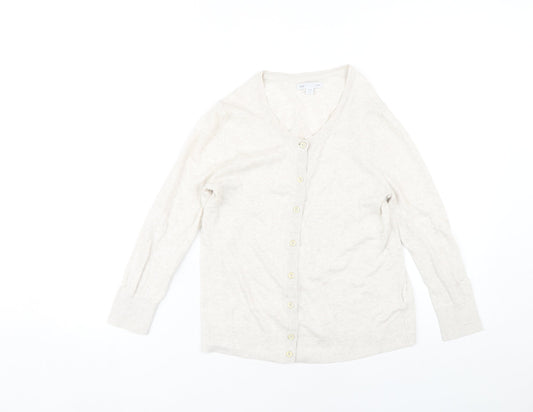 Gap Women's Ivory XS Cardigan Button Knit V-Neck