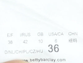 Betty Barclay Women's Red Quilted Waistcoat, Size 10