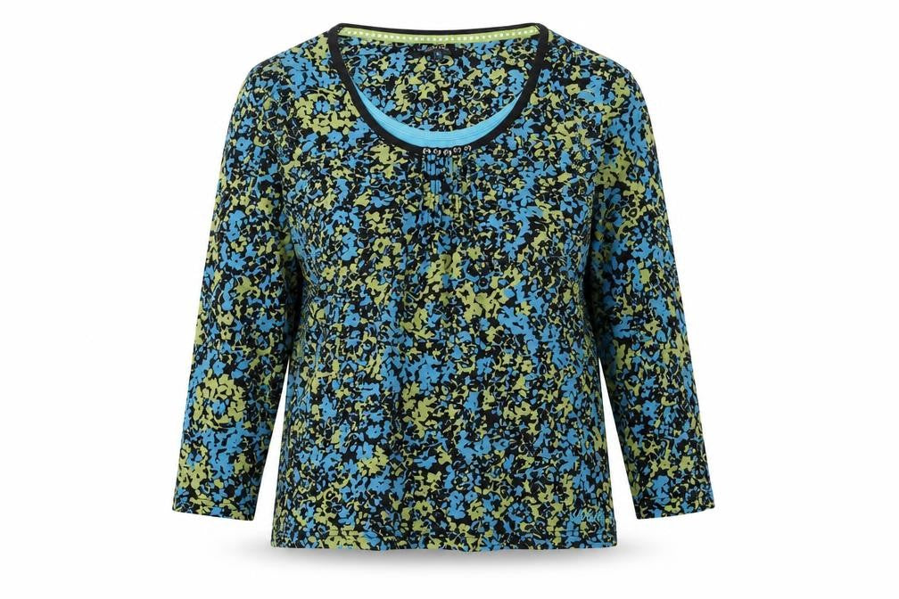 Womens UK Size 14 Maine Multicoloured Basic Blouse
