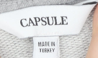 Capsule Women's Grey Pullover Sweatshirt Size 22