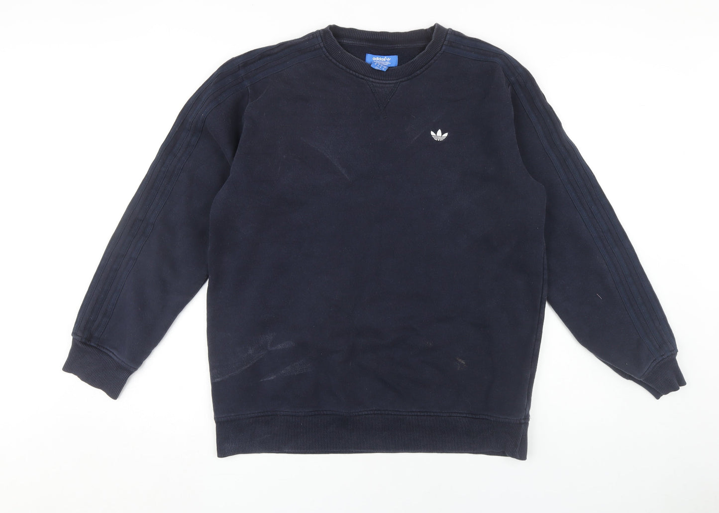 Adidas Men's Blue Pullover Sweatshirt Medium