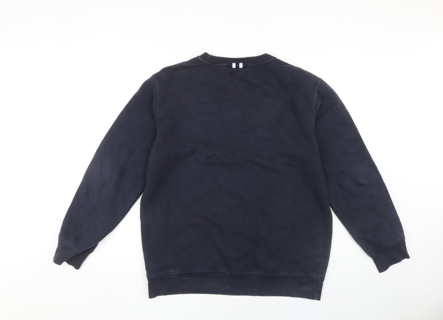 Adidas Men's Blue Pullover Sweatshirt Medium