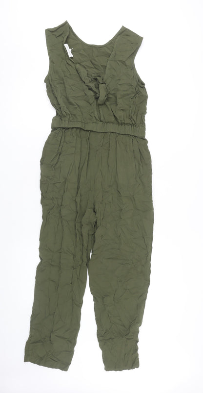 Warehouse Women's Green Jumpsuit Size 10 Casual Stylish