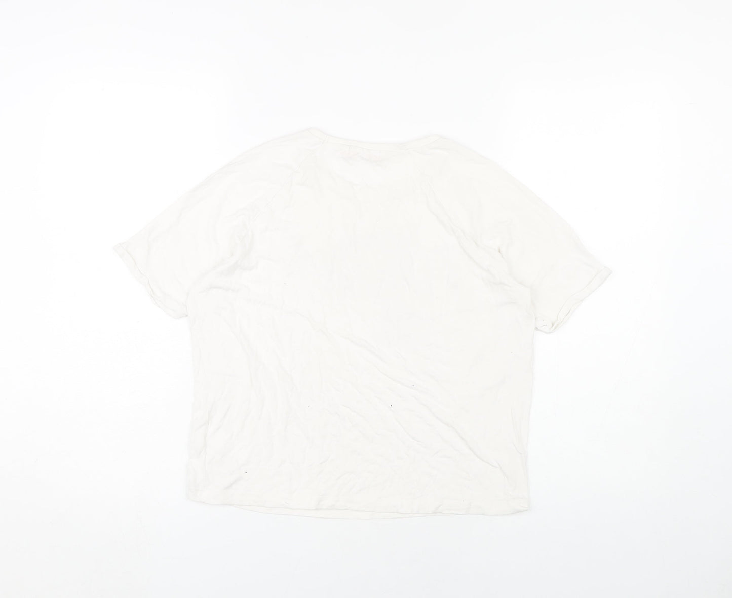 Pineapple Girls White T-Shirt 11-12 Years Basic Logo
