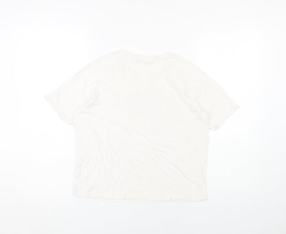 Pineapple Girls White T-Shirt 11-12 Years Basic Logo
