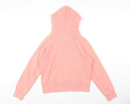 Hurley Women's Pink Hoodie Size M with Logo Accent