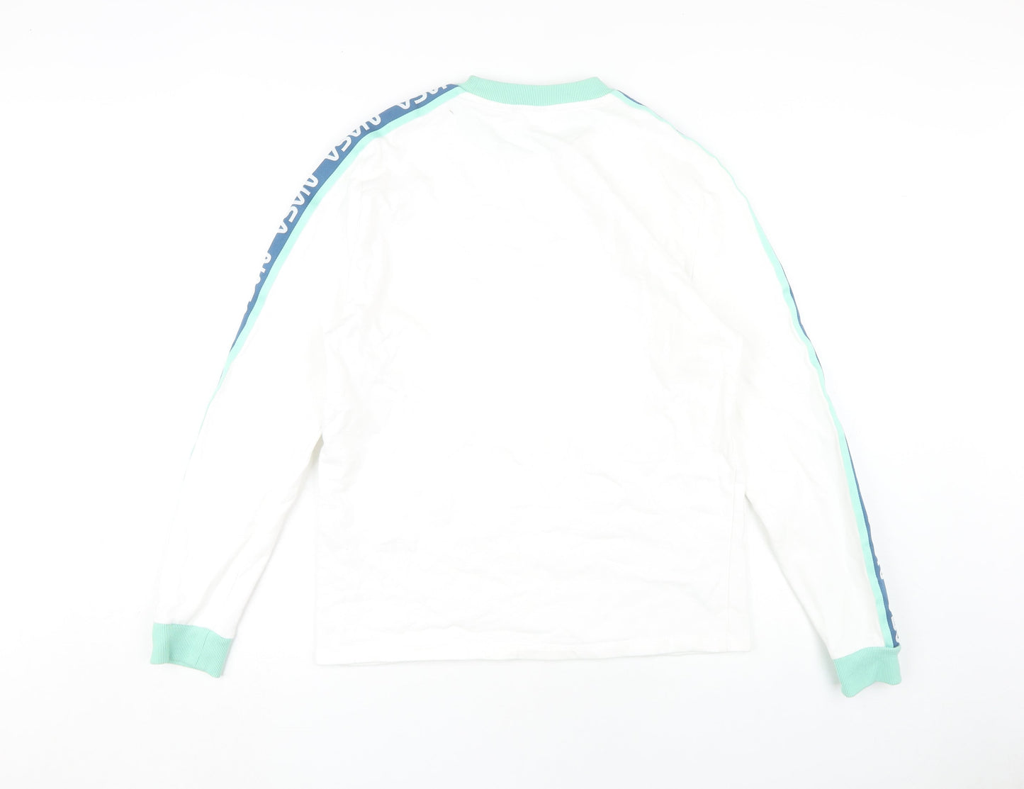 NASA Unisex White Pullover Sweatshirt S
