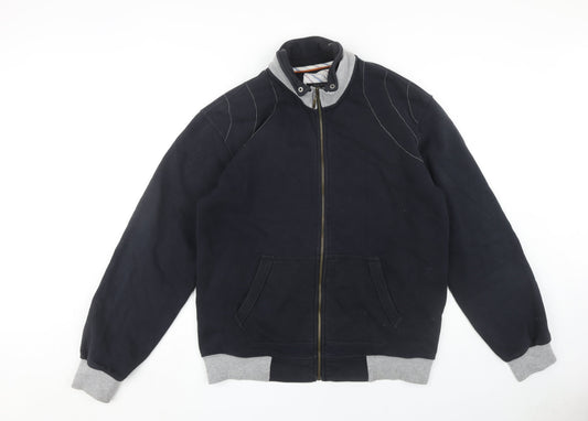 Mens UK Size L Dunnes Black Full Zip Sweatshirt
