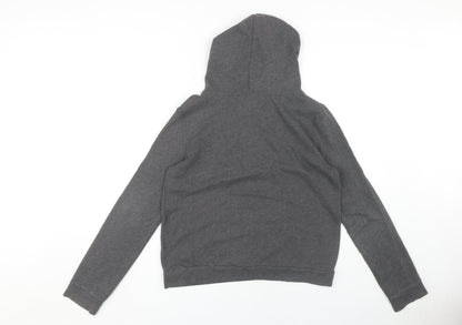 Hollister Women's Grey Pullover Hoodie Size M