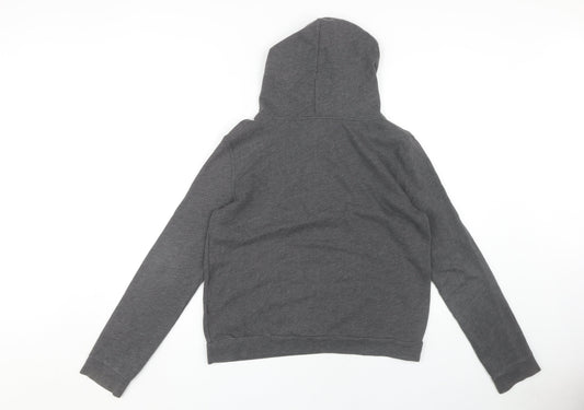 Hollister Women's Grey Pullover Hoodie Size M