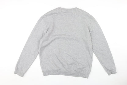 Skinnydip Women's Grey Pullover Sweatshirt L