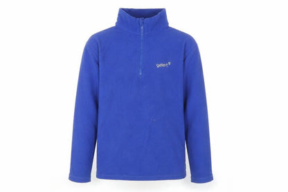 Front view of Gelert boys’ blue pullover sweatshirt, size 11-12, years