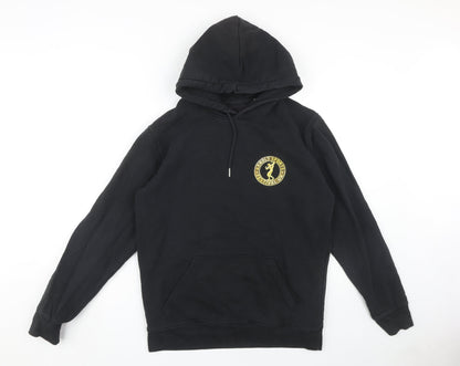 Unisex Adults UK Size M Stanley/Stella Black Pullover Hoodie