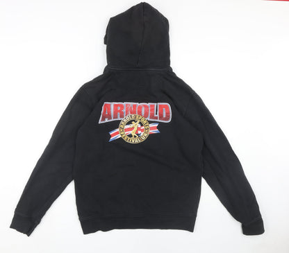 Unisex Adults UK Size M Stanley/Stella Black Pullover Hoodie
