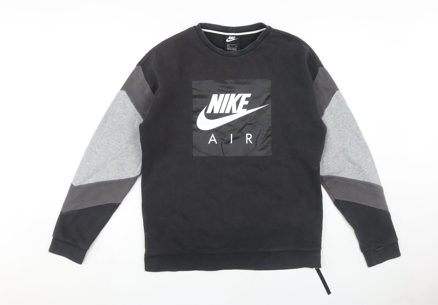Mens UK Size S Nike Black Pullover Sweatshirt