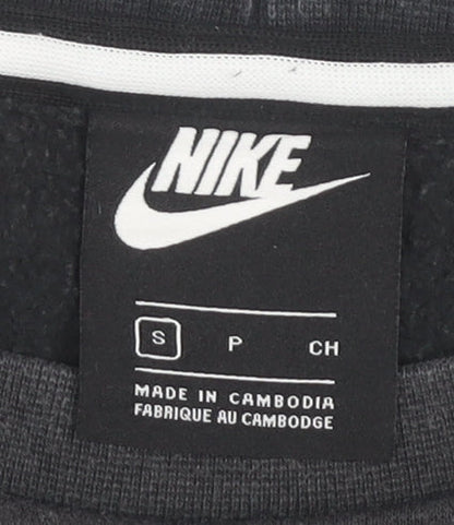 Mens UK Size S Nike Black Pullover Sweatshirt