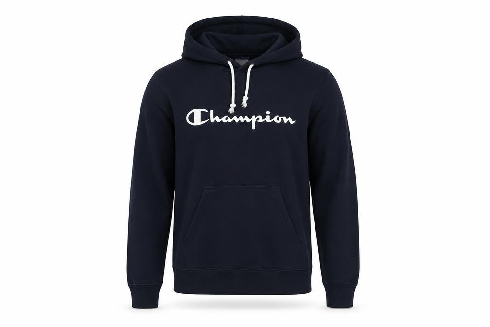 Mens UK Size S Champion Blue Pullover Hoodie