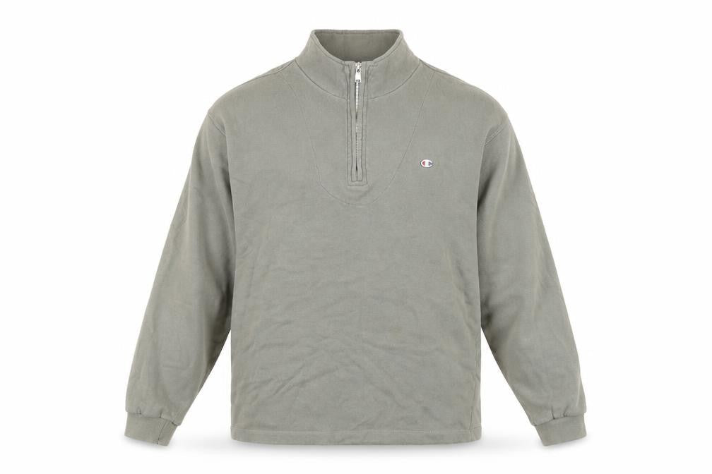 Mens UK Size M Champion Green Full Zip