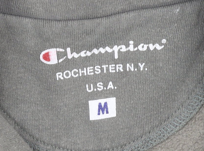 Mens UK Size M Champion Green Full Zip