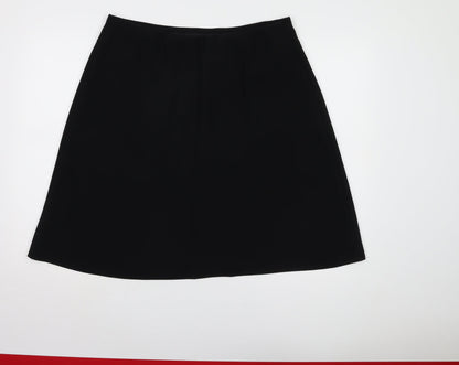 Marks and Spencer Women's Black Skirt Size 18