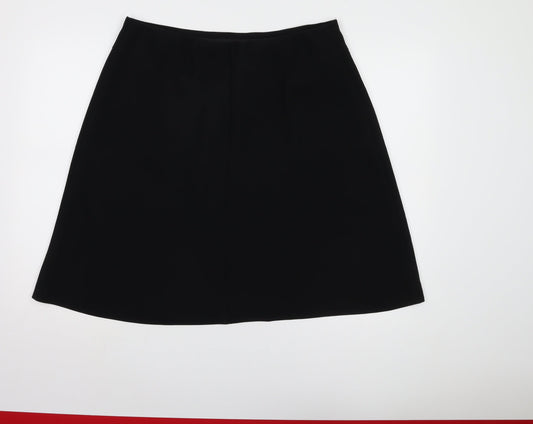 Marks and Spencer Women's Black Skirt Size 18