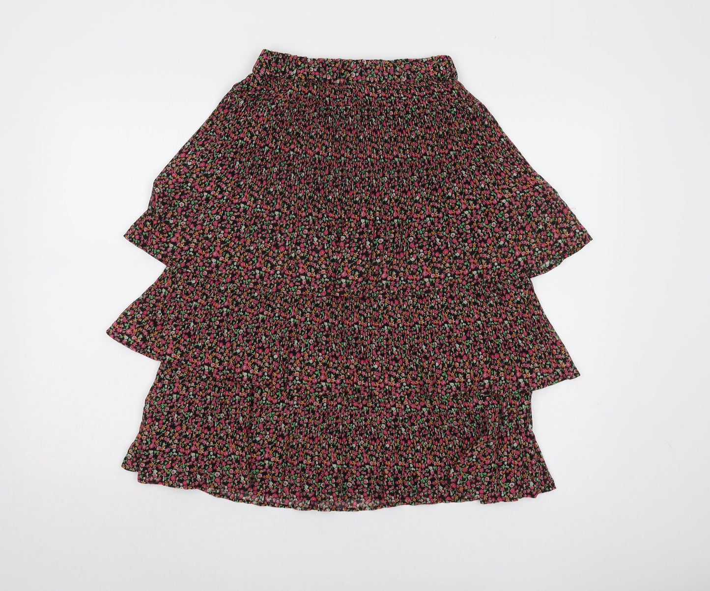 Next Girls Floral Peasant Skirt Multicoloured 11 Years Chiffon