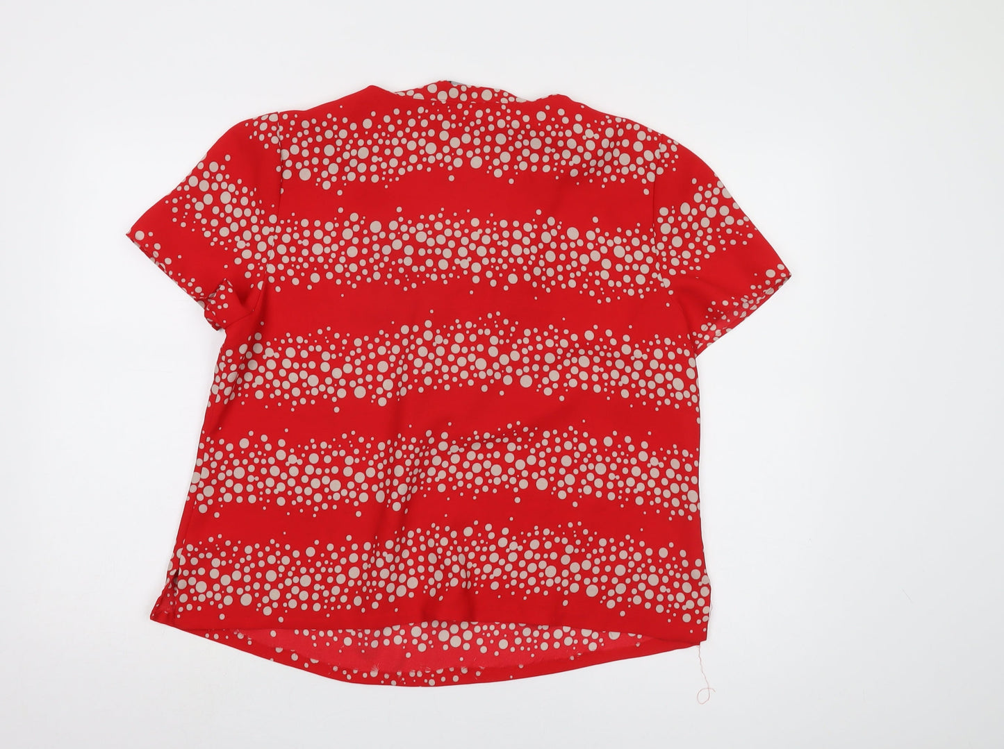 Womens UK Size 18 Bonmarché Red Basic Blouse