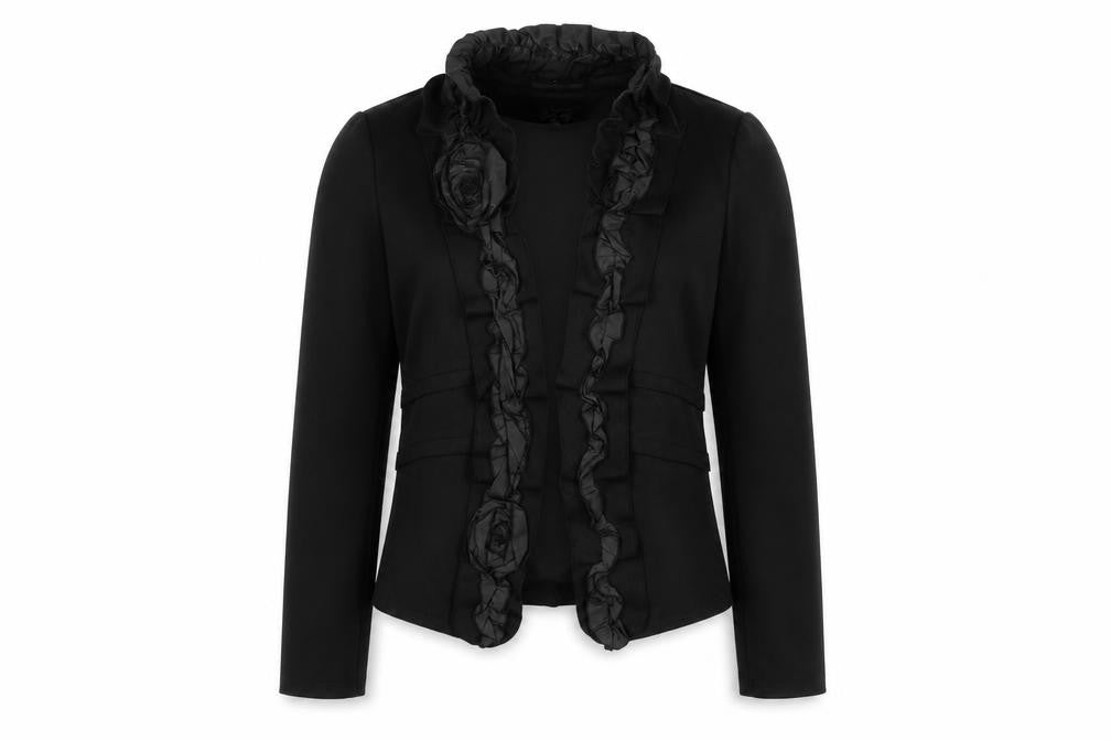 Womens UK Size 12 Marks and Spencer Black Basic Jacket