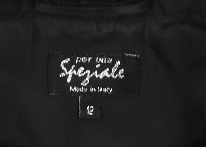 Womens UK Size 12 Marks and Spencer Black Basic Jacket