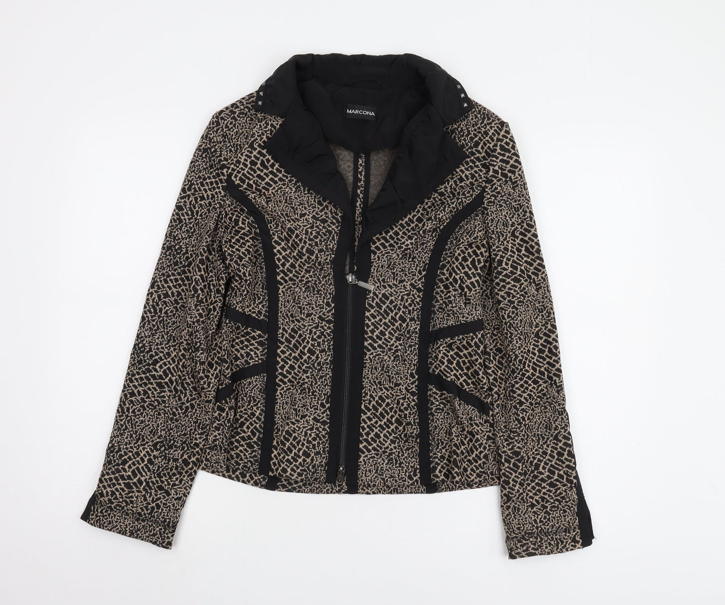 Womens UK Size 10 Marcona Multicoloured Basic Jacket