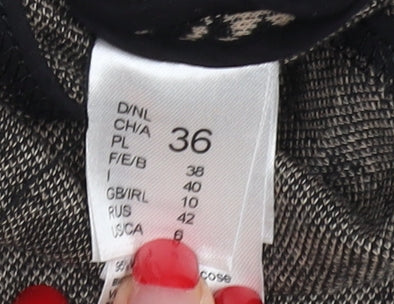 Womens UK Size 10 Marcona Multicoloured Basic Jacket