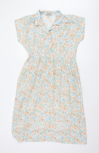 Debenhams Women's Multicoloured Floral Shirt Dress
