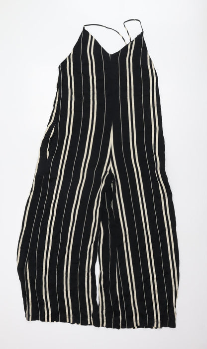 Urban Outfitters Women's Black XS Striped Jumpsuit
