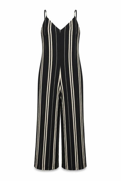 Urban Outfitters Women's Black XS Striped Jumpsuit
