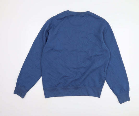 Uniqlo Men's Blue Pullover Sweatshirt M