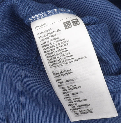 Uniqlo Men's Blue Pullover Sweatshirt M