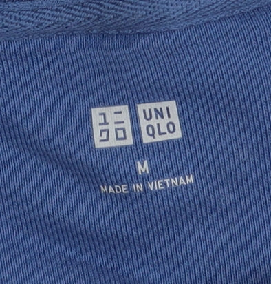 Uniqlo Men's Blue Pullover Sweatshirt M