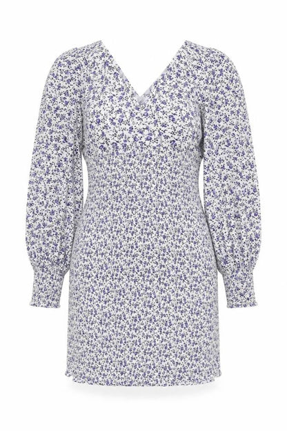ASOS Women's Multicoloured Floral Dress Size 12