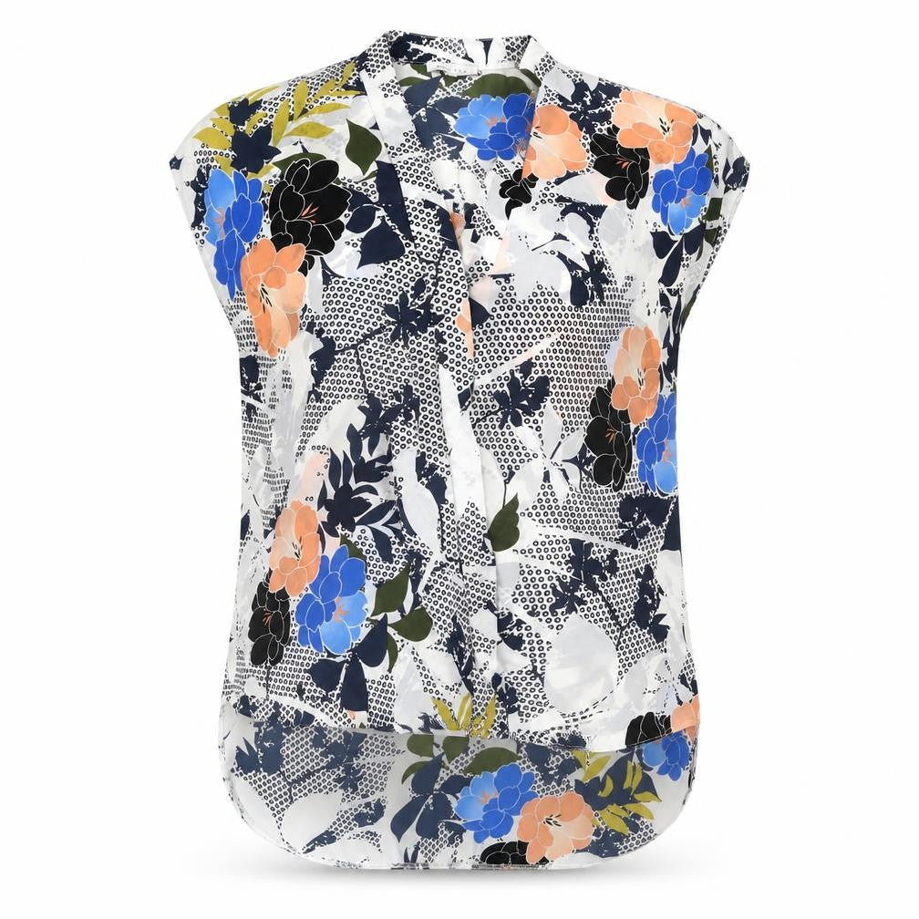 Womens UK Size L Kew 159 Multicoloured Basic Blouse